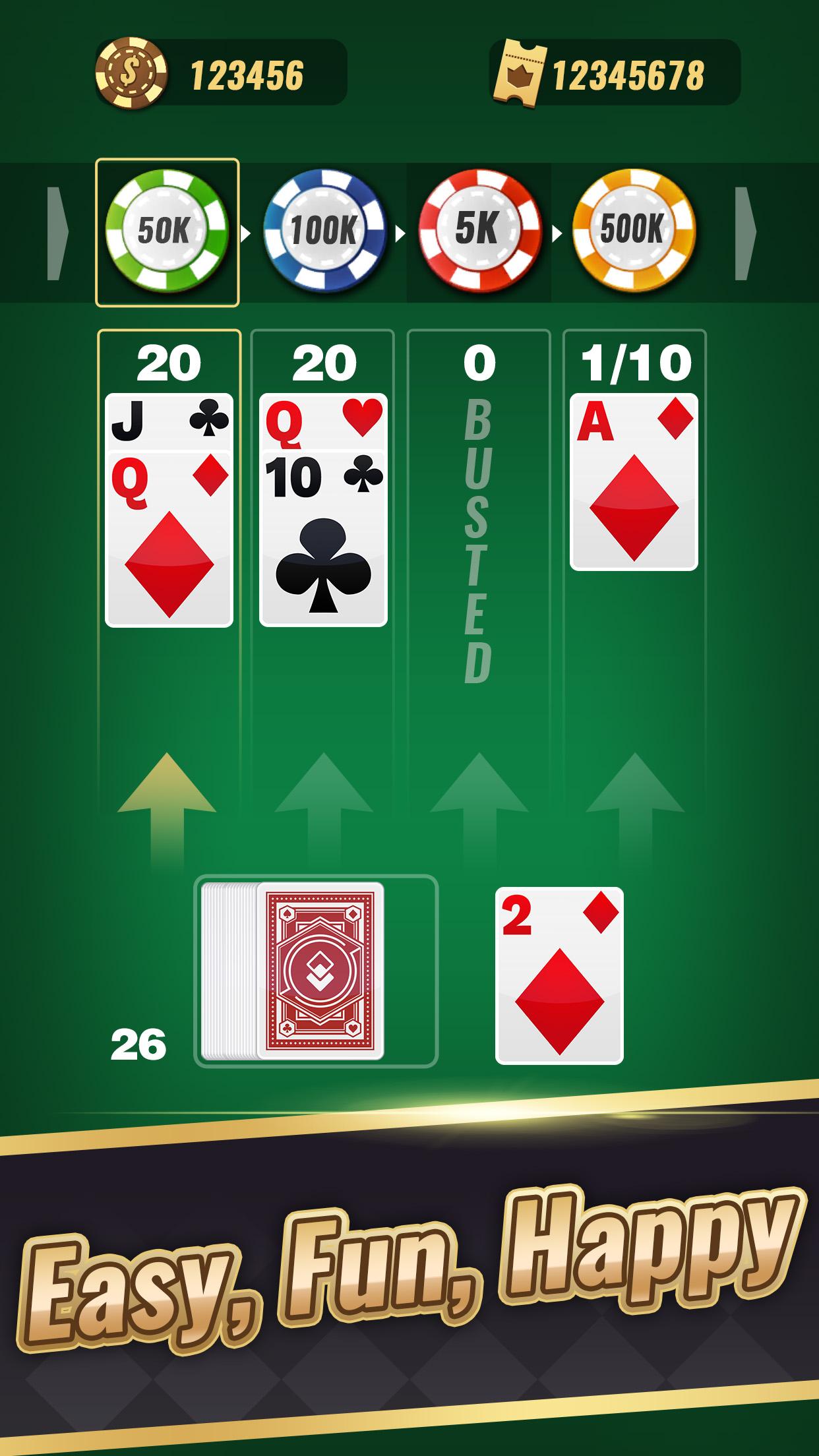 21 Blackjack Master 1.1 Screenshot 1