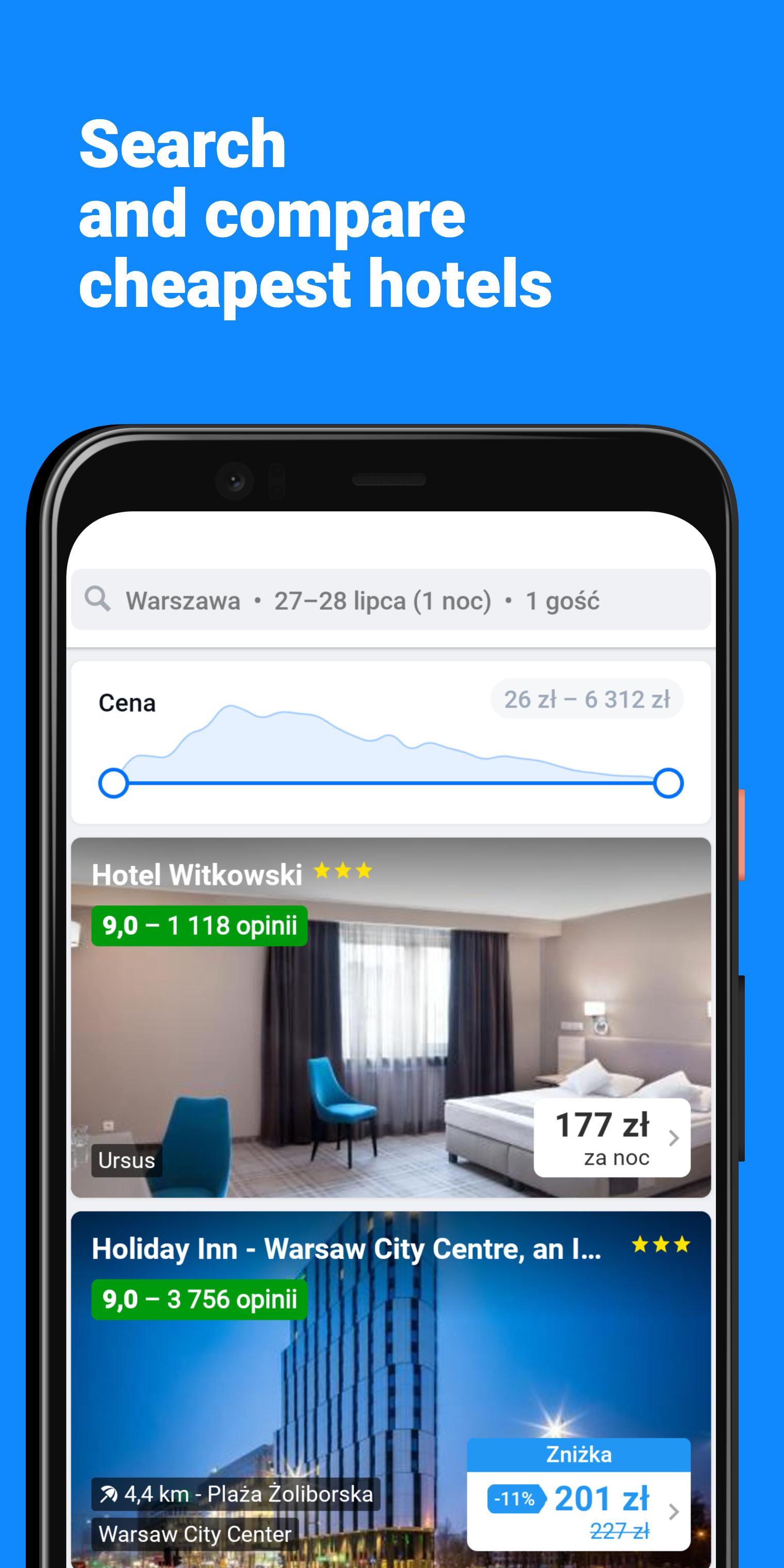 Traveliver compare cheap flights, hotels, cars 1.0.8.1 Screenshot 4