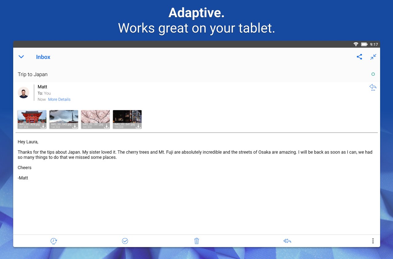 Email Blue Mail - Calendar 2.2.346 Screenshot 11