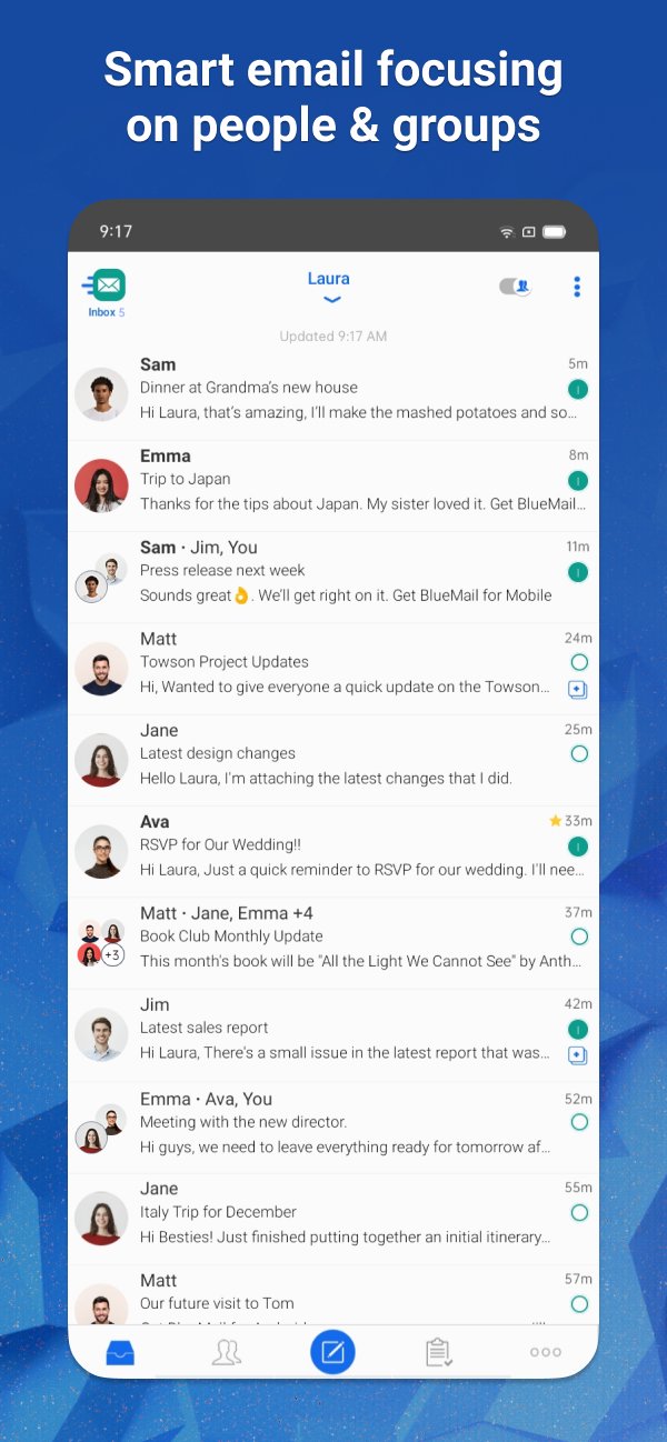 Email Blue Mail - Calendar 2.2.346 Screenshot 5