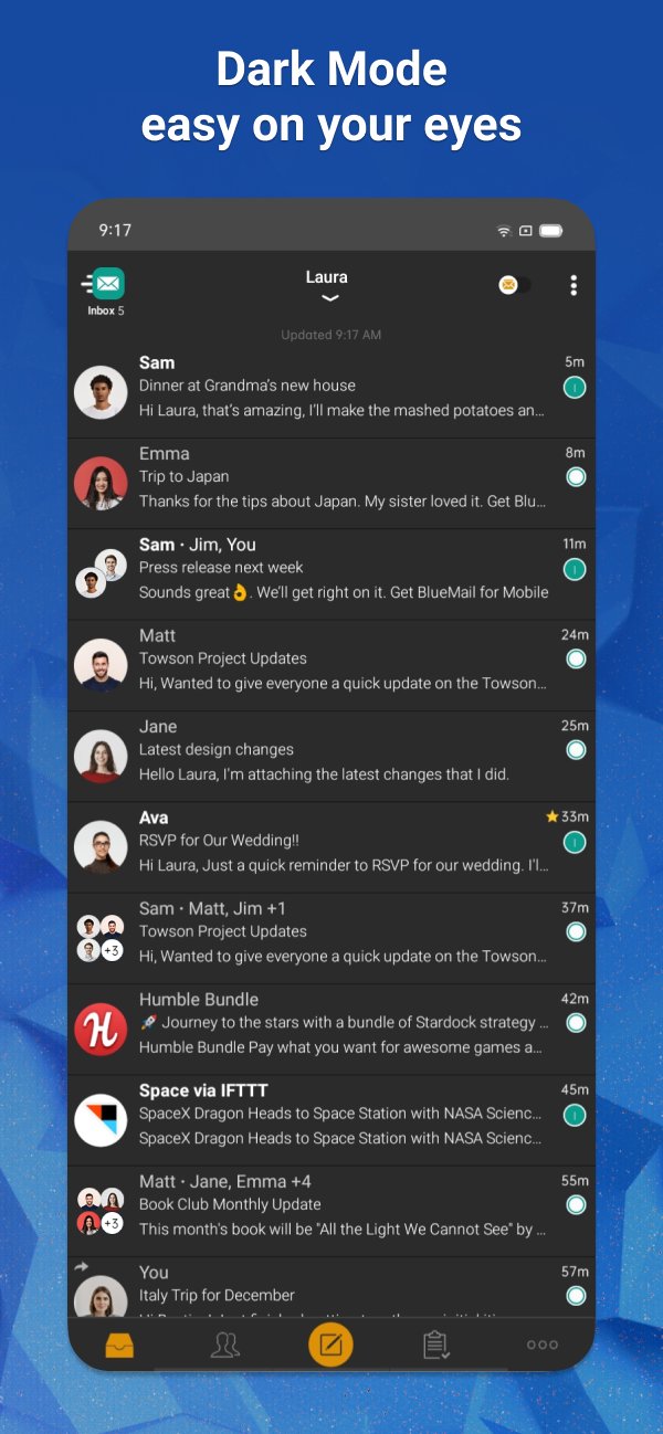 Email Blue Mail - Calendar 2.2.346 Screenshot 8