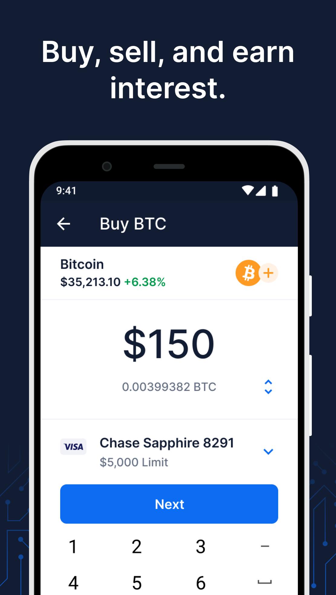 Blockchain.com Wallet - Buy Bitcoin, ETH, & Crypto 8.8.2 Screenshot 2