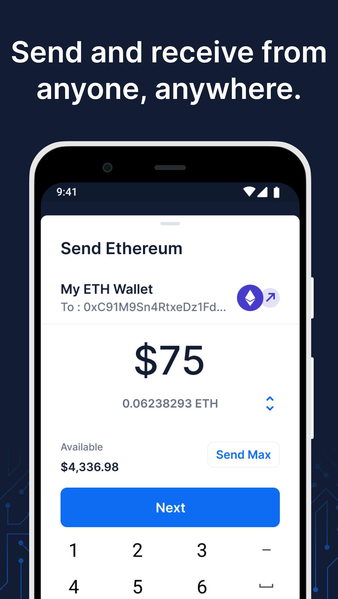 Blockchain.com Wallet - Buy Bitcoin, ETH, & Crypto 8.8.2 Screenshot 3