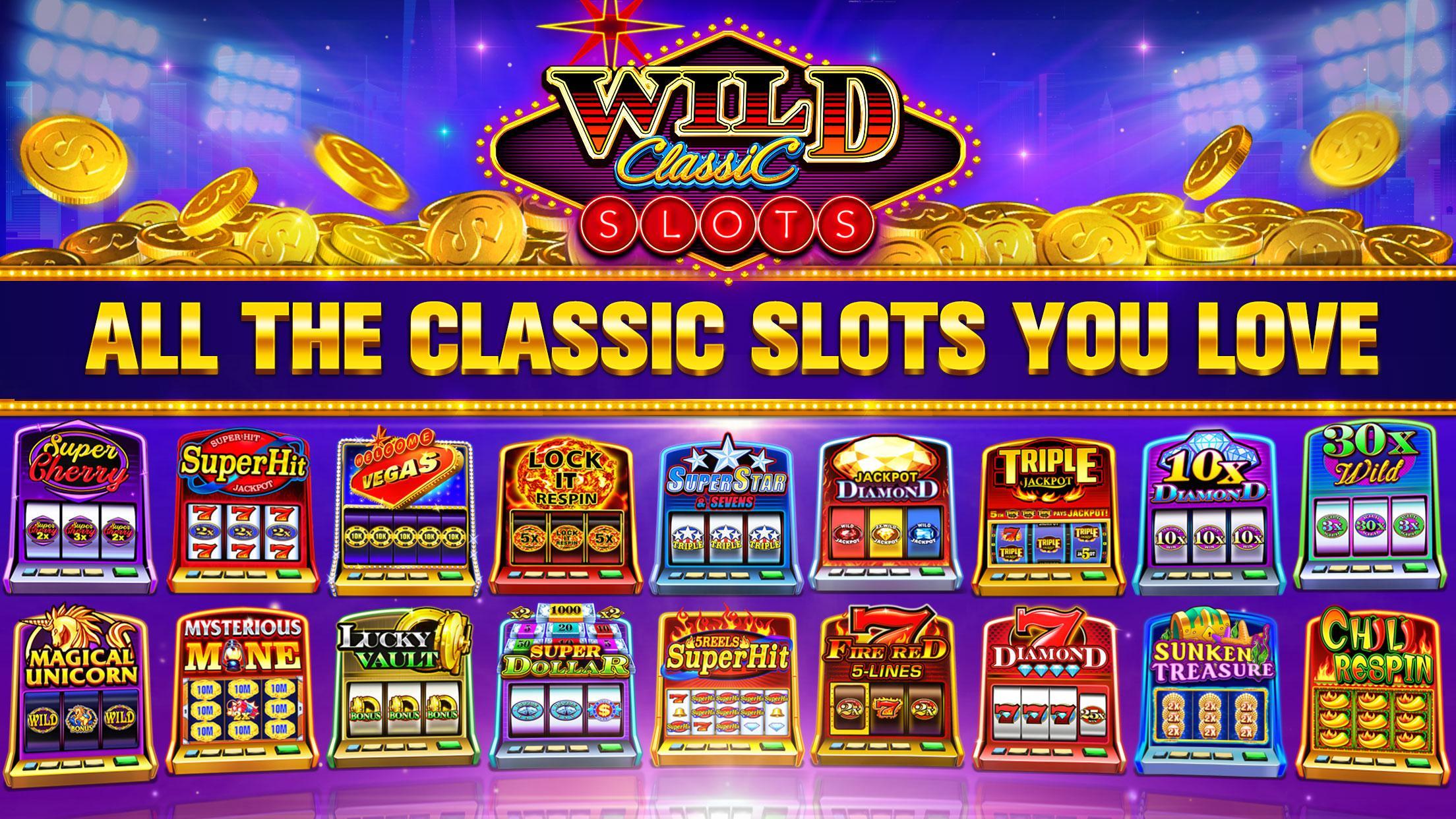 Wild Classic Slots™ - Best Wild Casino Games 5.2.2 Screenshot 1