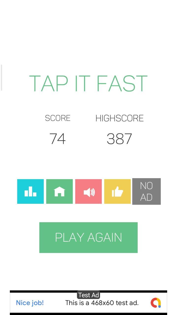 Tap It Fast 2.1 Screenshot 3