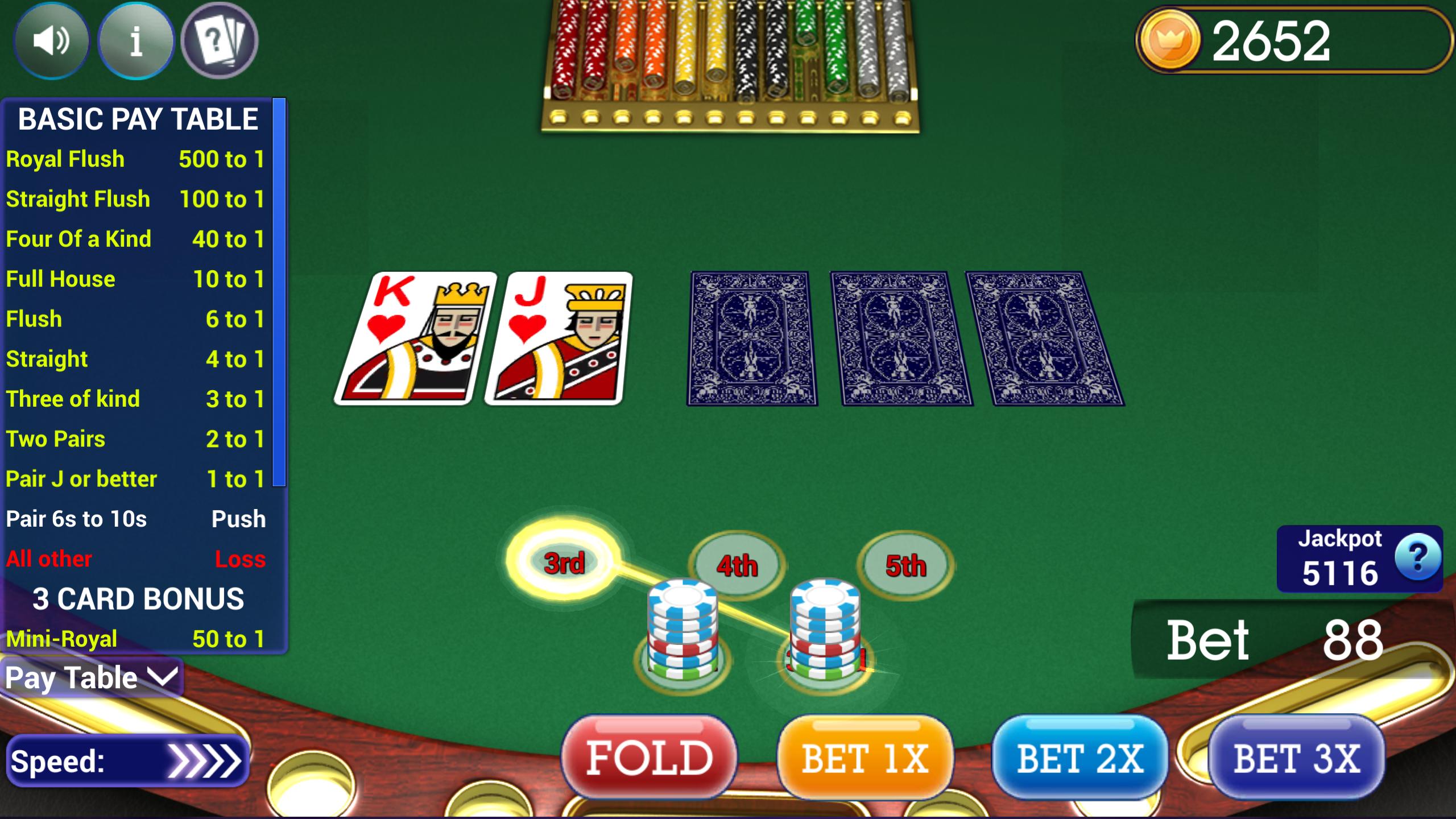 Mississippi Stud Poker 1.2.4.1 Screenshot 10