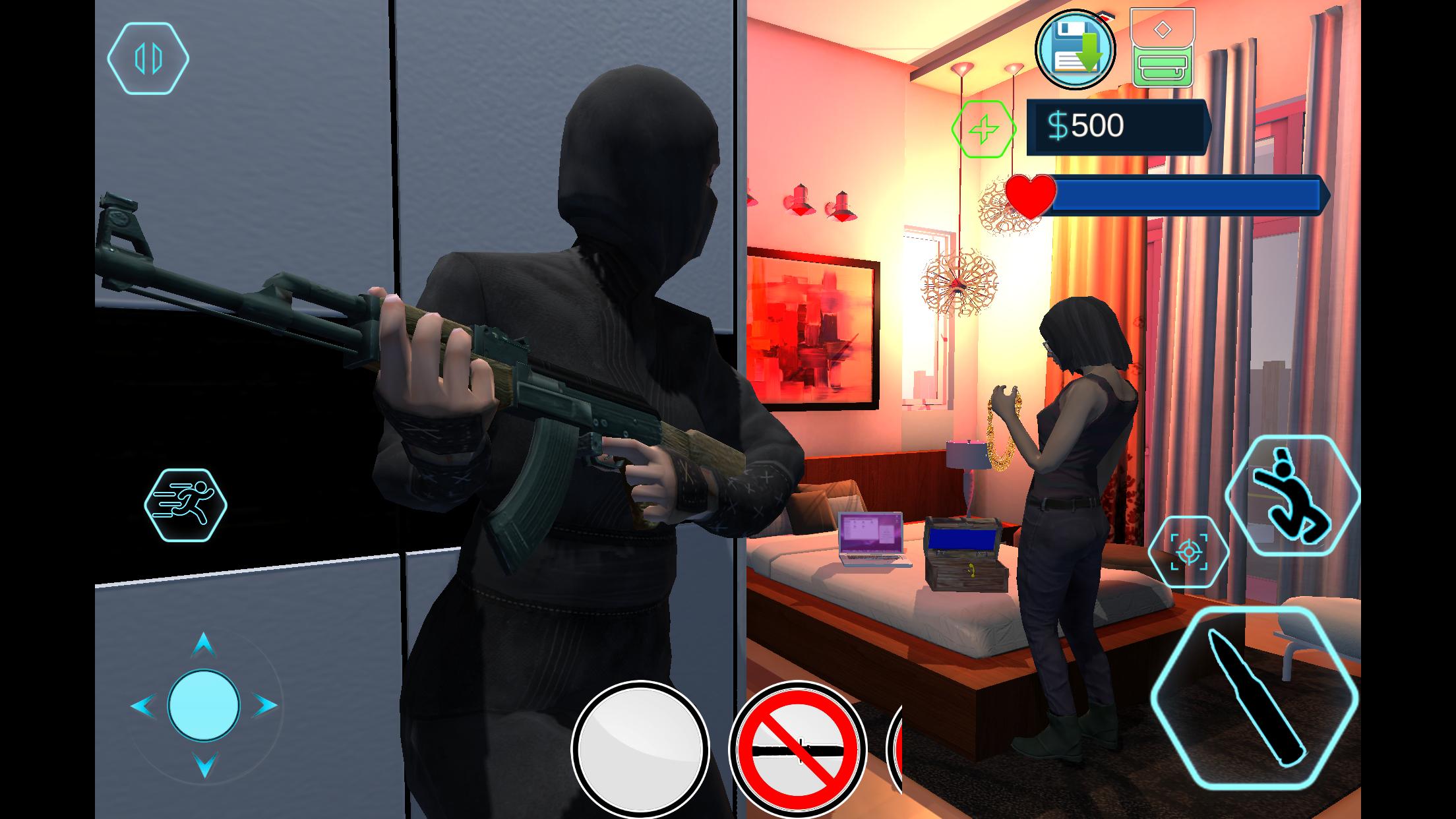 Thief Catcher Robbery Game -Genius Crime simulator 1.1 Screenshot 1