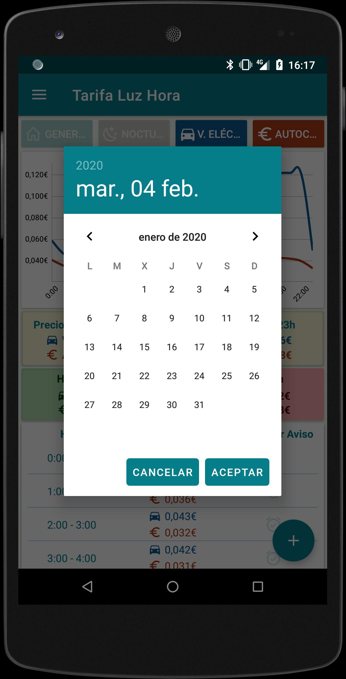Tarifa Luz Hora 1.3.3.gab18 Screenshot 7