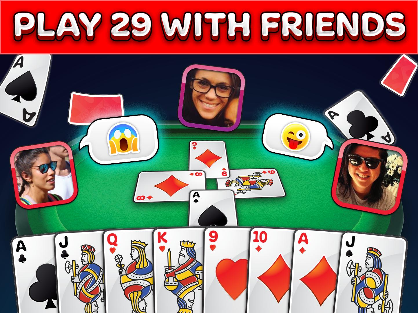 Card Game 29 - Multiplayer Pro Best 28 Twenty Nine screenshot