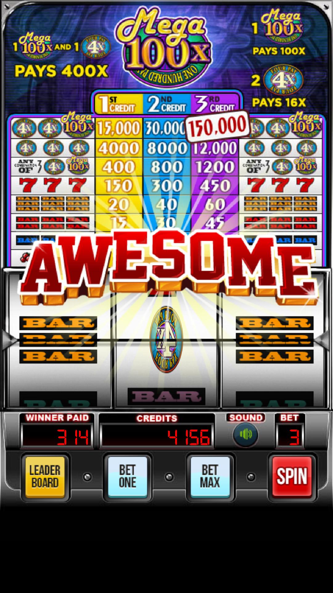 MEGA 100x Slots 2.852 Screenshot 1