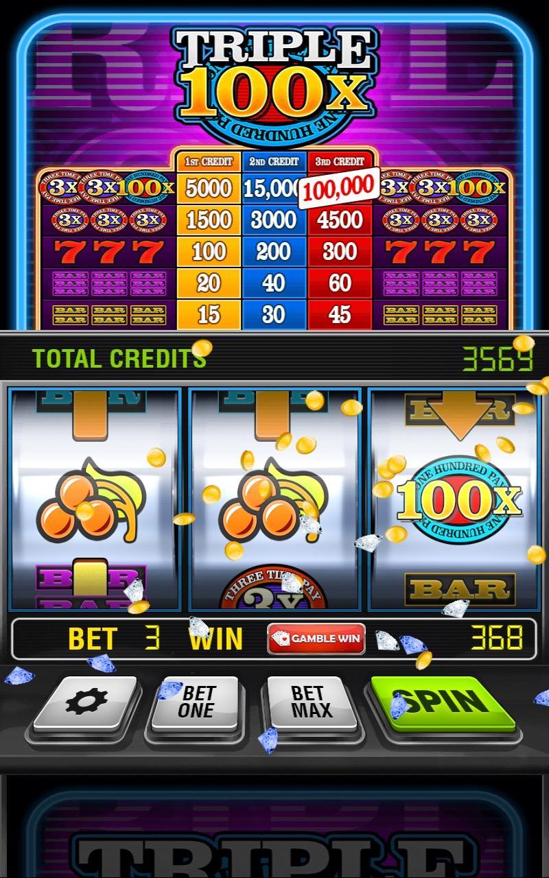 Triple 100x Slots HD 2.853 Screenshot 2