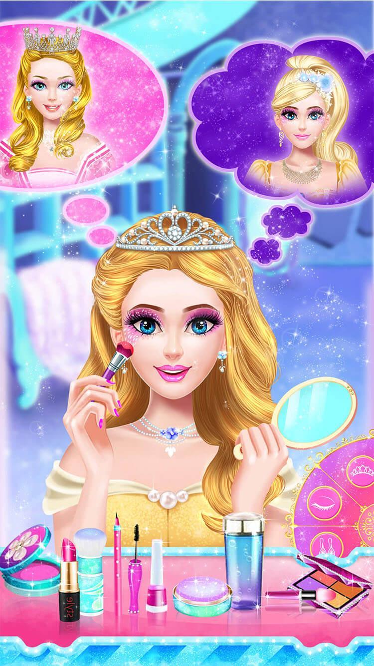 Princess dress up and makeover games 1.3.7 Screenshot 1