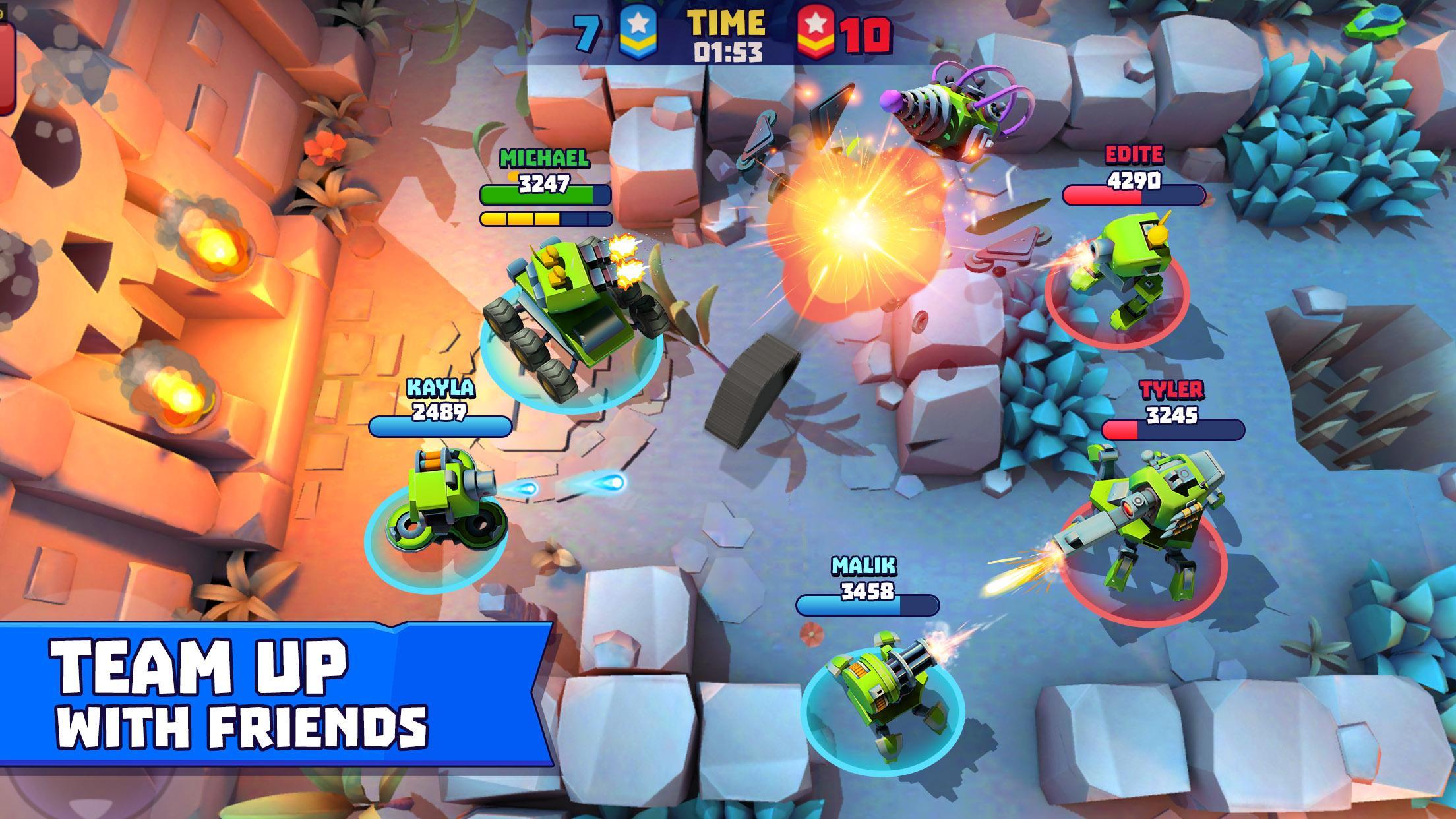 Tanks A Lot! - Realtime Multiplayer Battle Arena 2.56 Screenshot 3