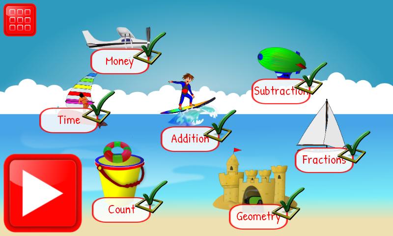 2nd Grade Math Learn Game LITE 4.0 Screenshot 1