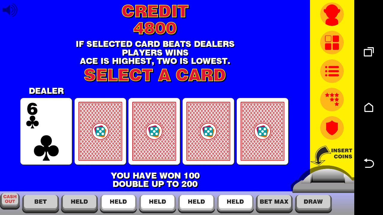 Video Poker with Double Up 12.094 Screenshot 3