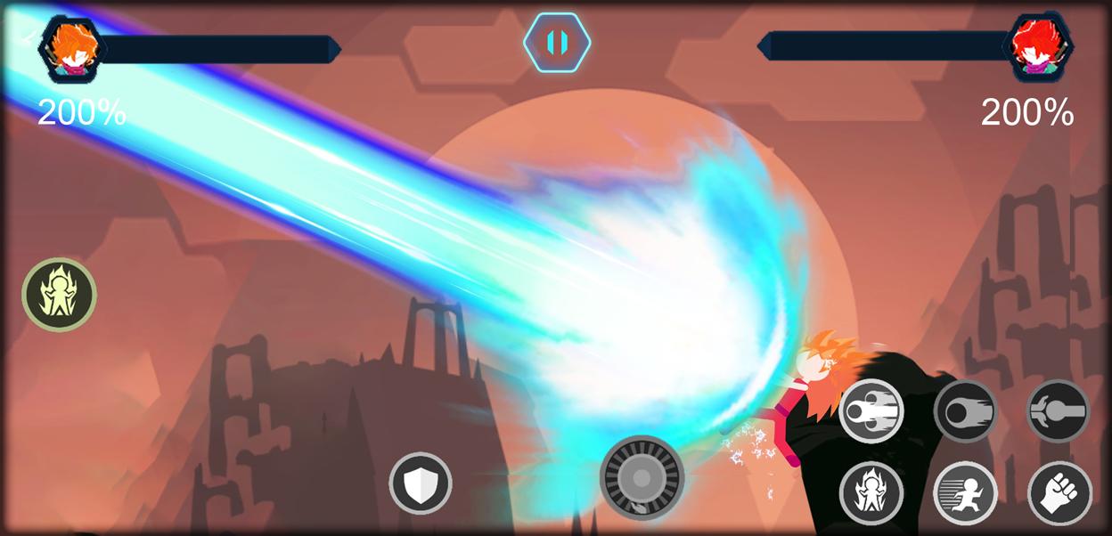 Stickman battle Shadow warriors Dragon Legend 2 Screenshot 3