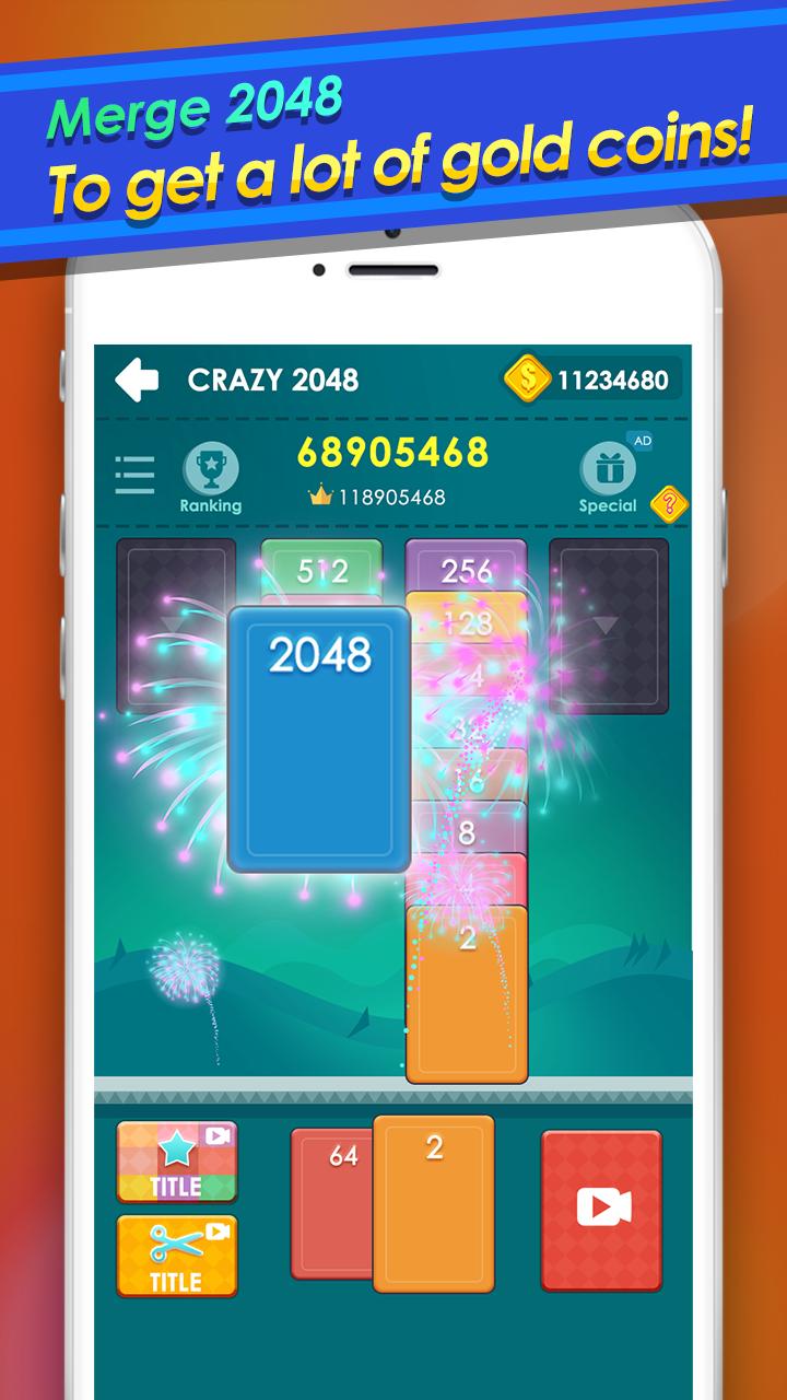 2048 Cards Merge Solitaire, 2048 Solitaire 1.0.2 Screenshot 1