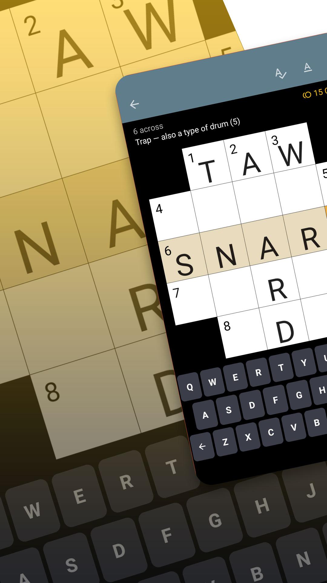 Serious Crosswords free crossword every day 1.66 Screenshot 1