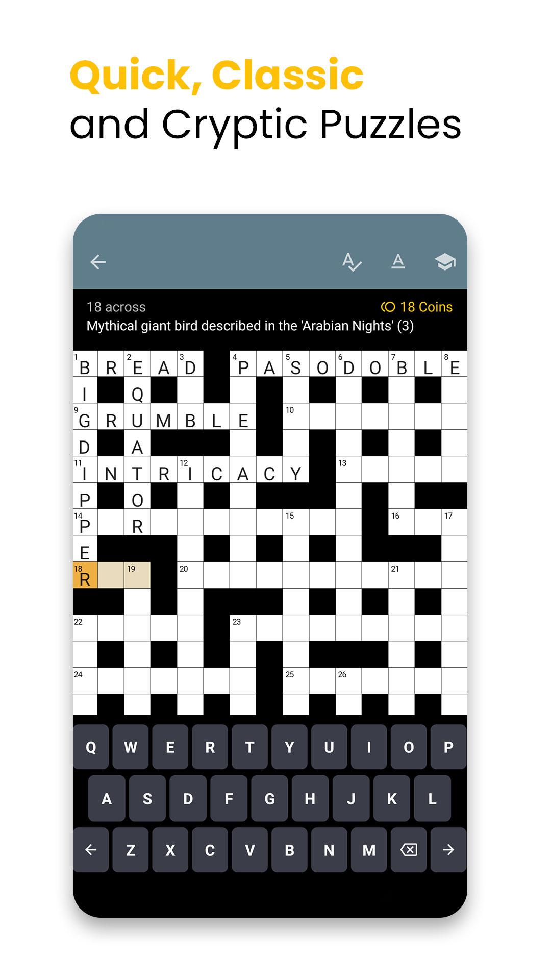 Serious Crosswords free crossword every day 1.66 Screenshot 3