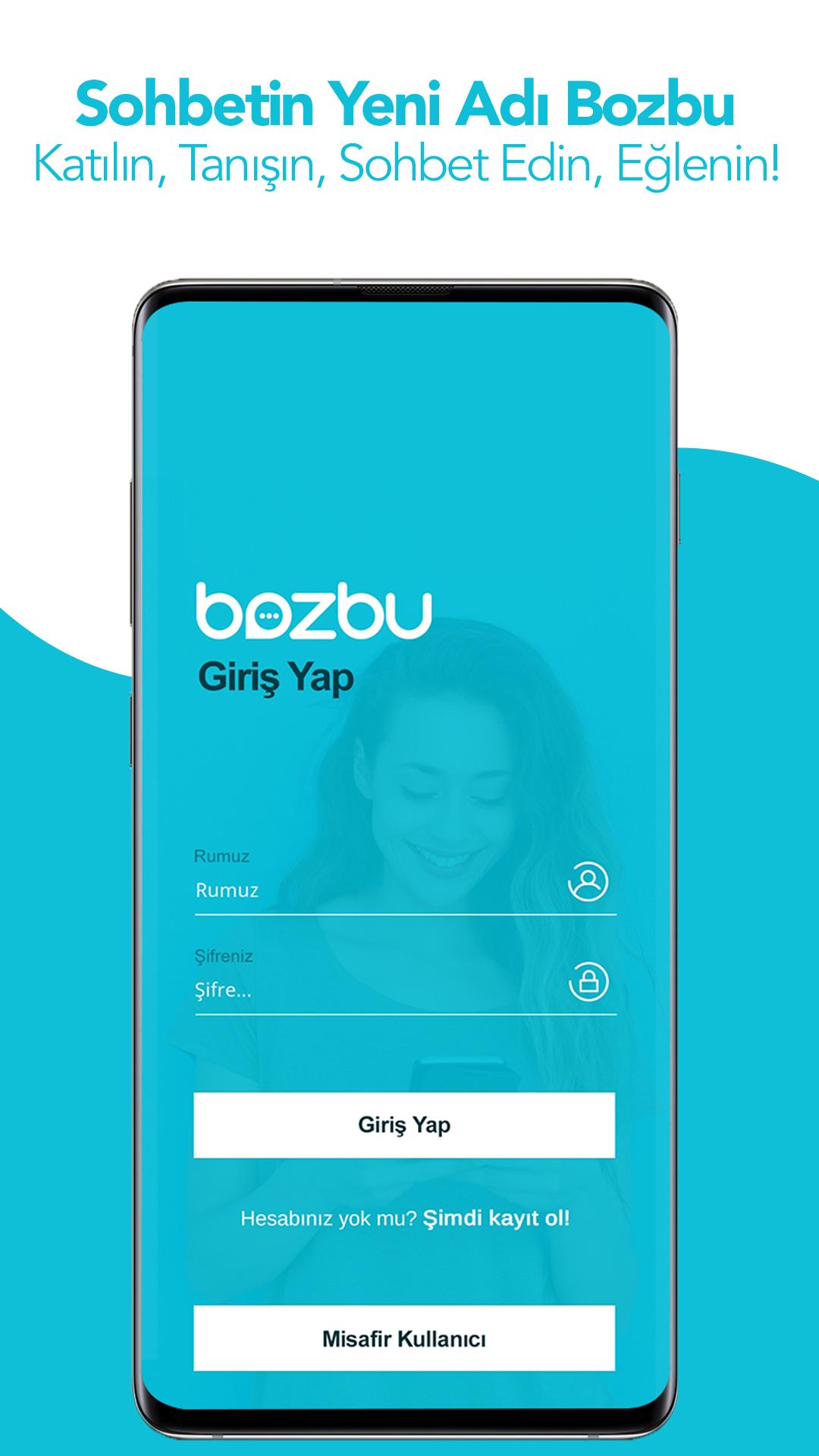 Bozbu Chat Sesli Mobil Sohbet Odaları 1.8.2 Screenshot 2