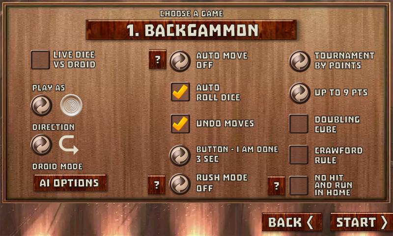 Backgammon Pack : 18 Games 6.245 Screenshot 10