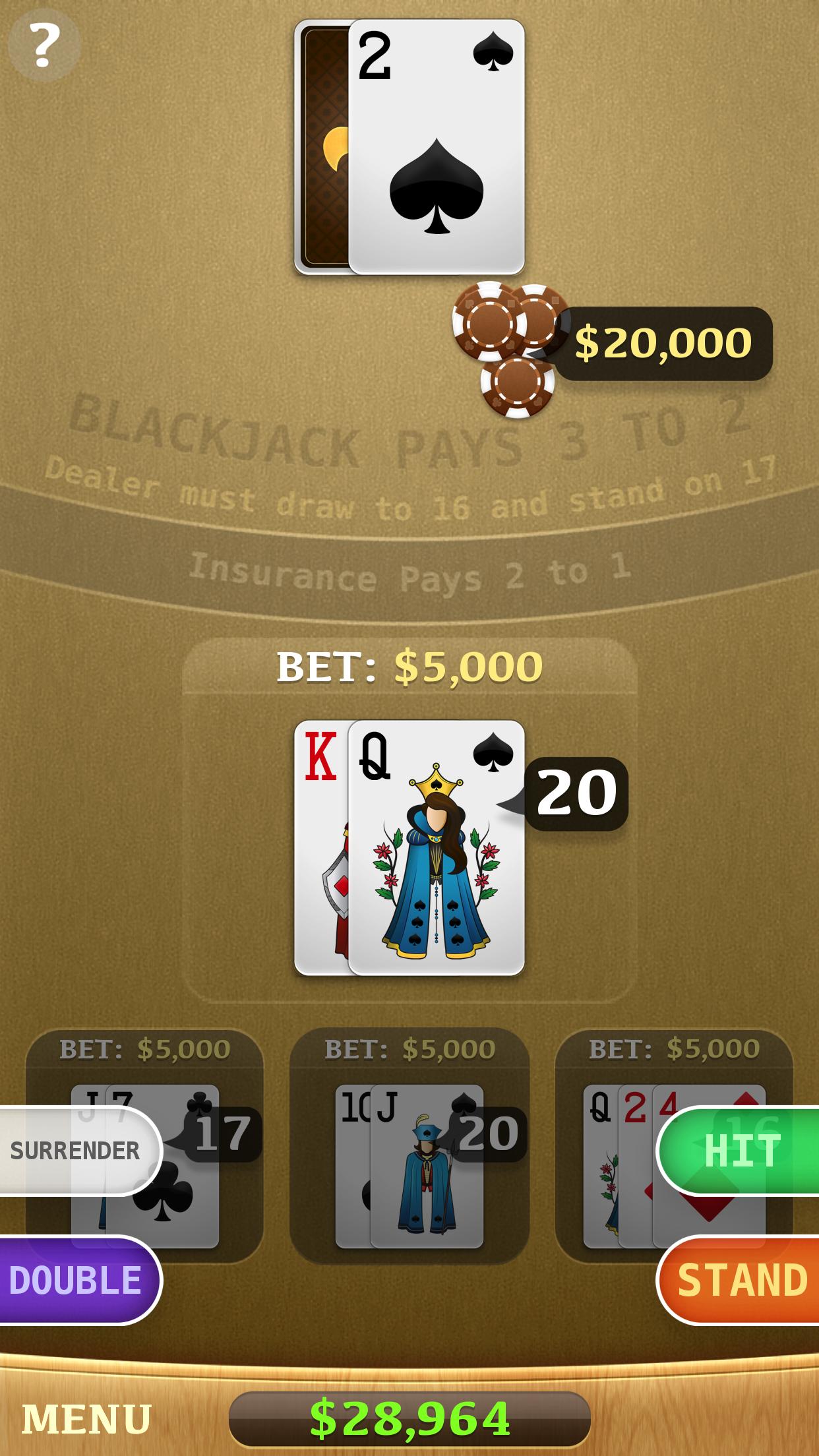 Blackjack 1.3.1.107 Screenshot 4