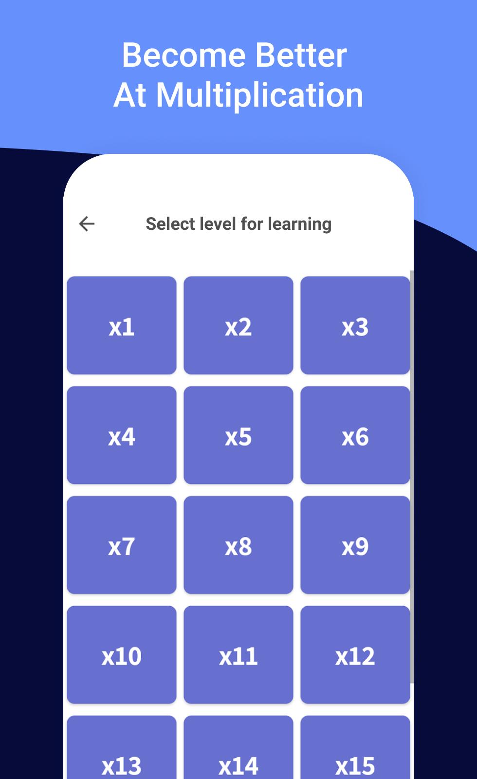 Multiplication table - learn easily, Times Tables 1.2.14 Screenshot 6