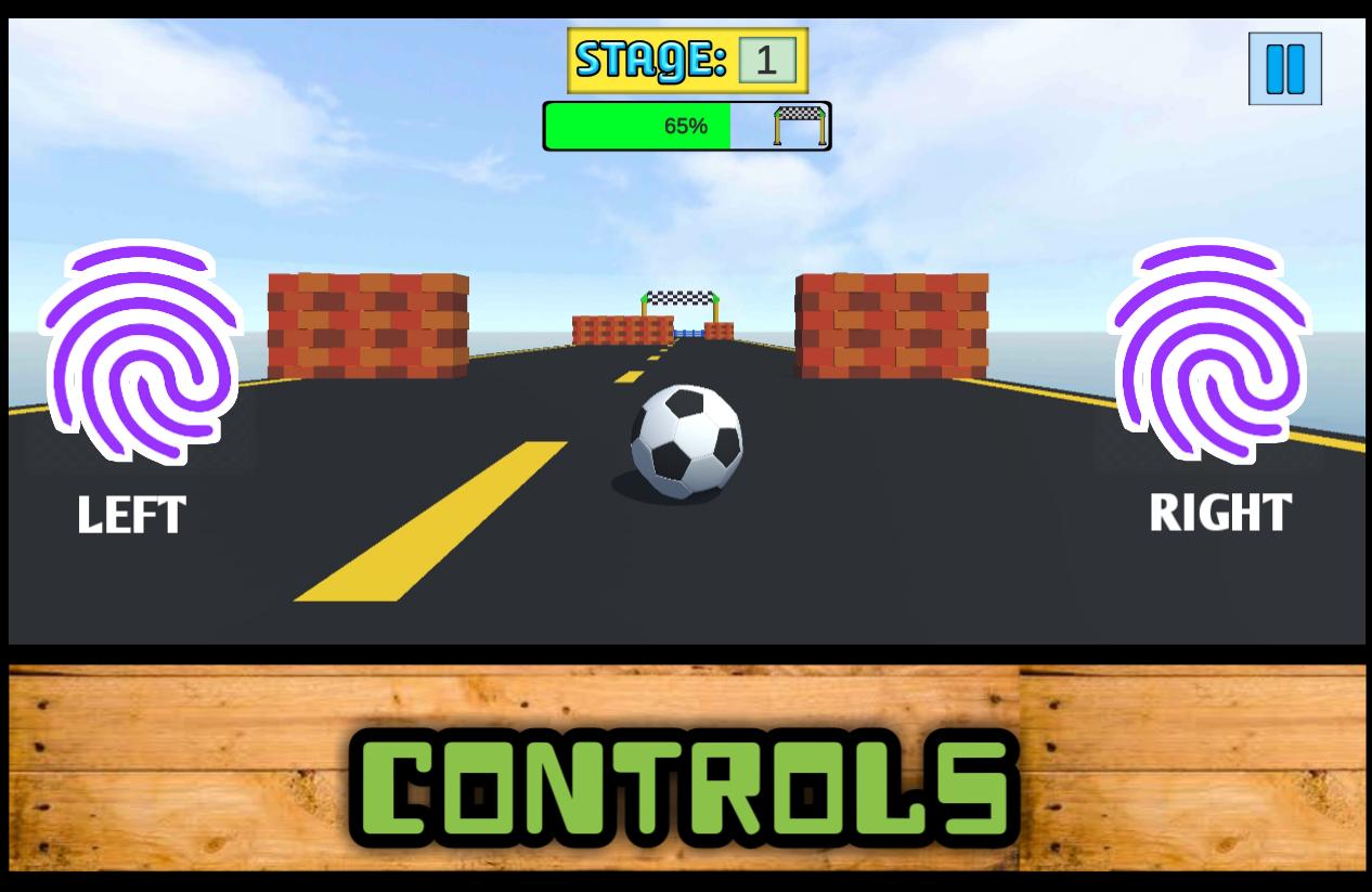 Rolling Ball Balance the ball, Avoid Obstacles 1.97 Screenshot 1