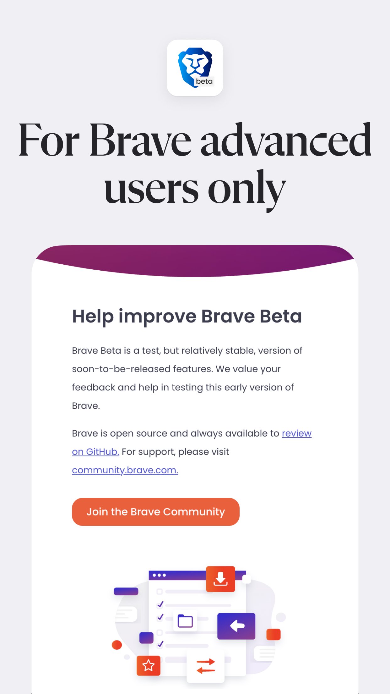 Brave Beta 1.94.104 Screenshot 2