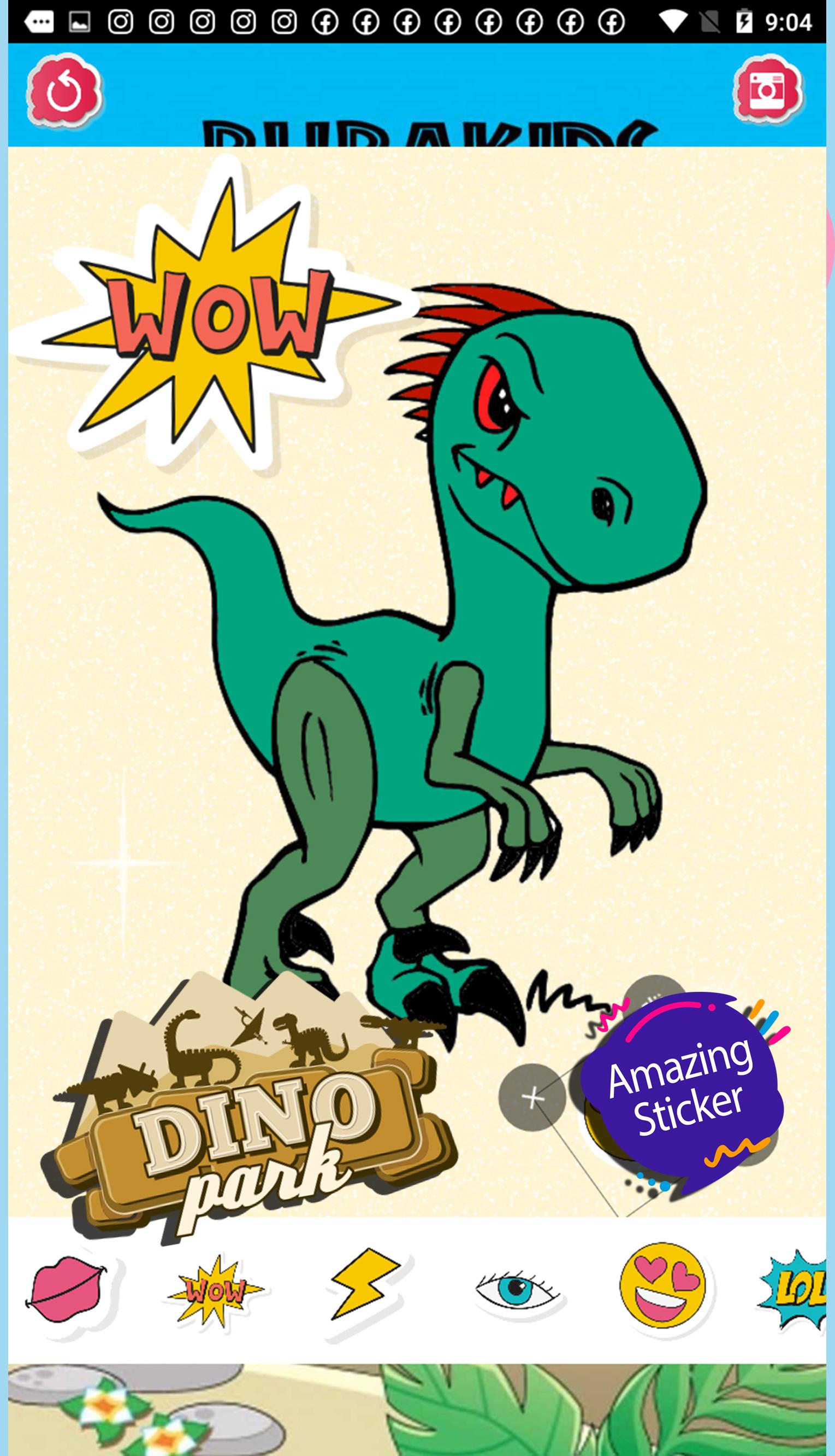 Dinosaurs Coloring Book : Happy Coloring 3.0.1 Screenshot 12