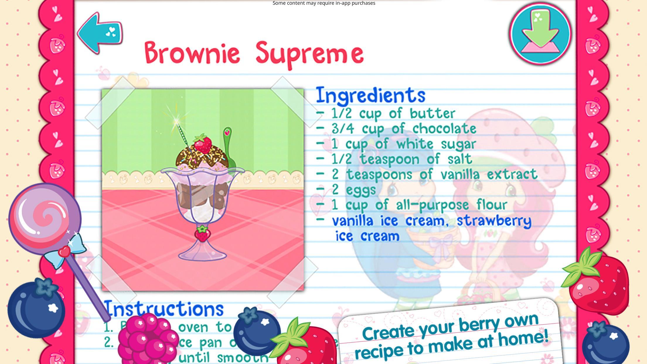 Strawberry Shortcake Bake Shop 1.9 Screenshot 5