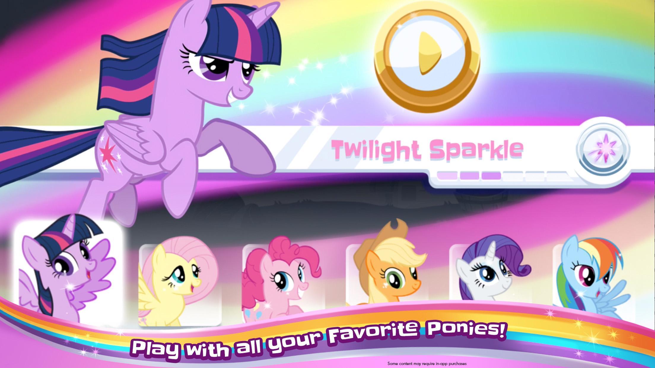 My Little Pony Rainbow Runners 1.6 Screenshot 2