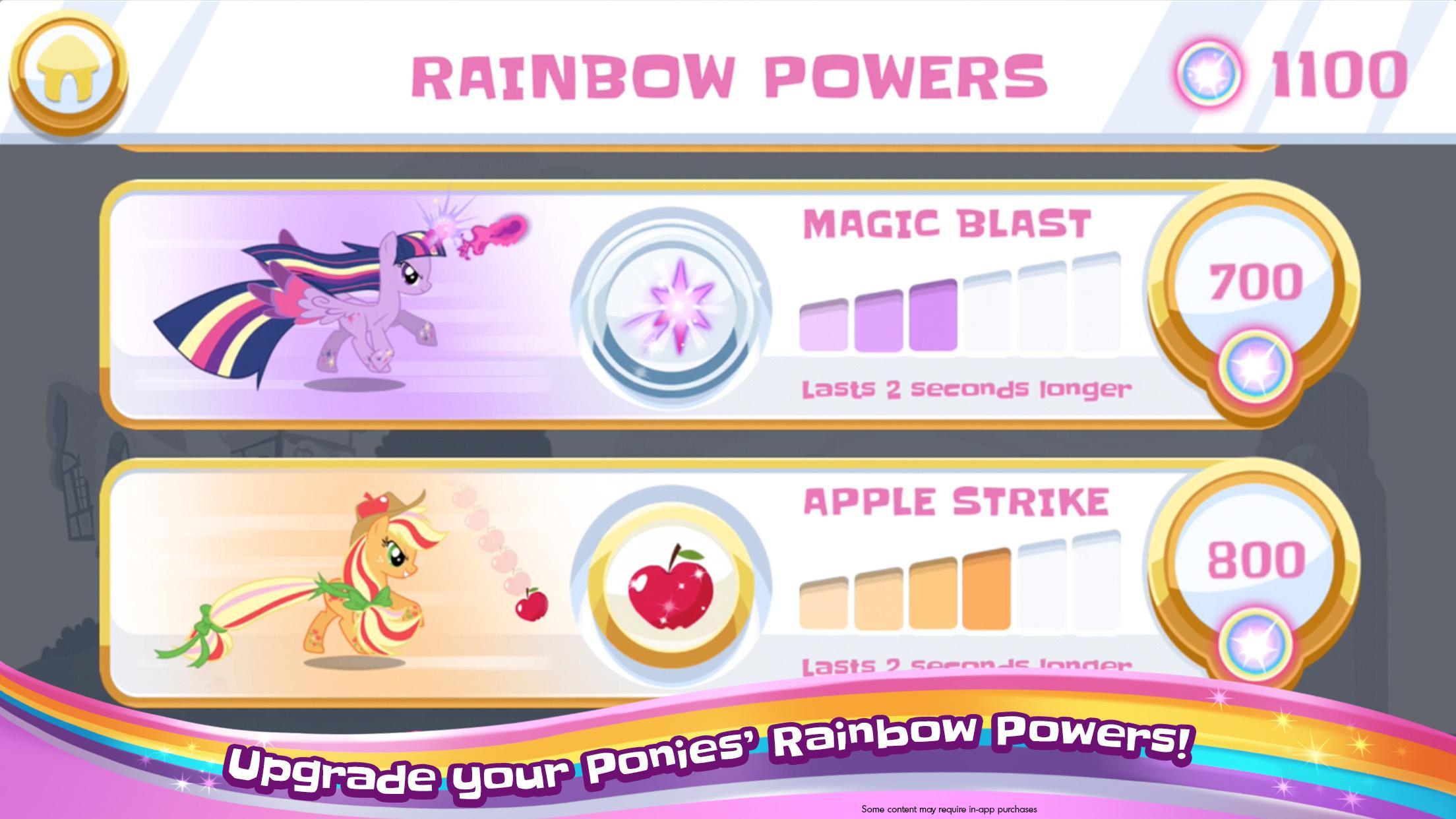 My Little Pony Rainbow Runners 1.6 Screenshot 3