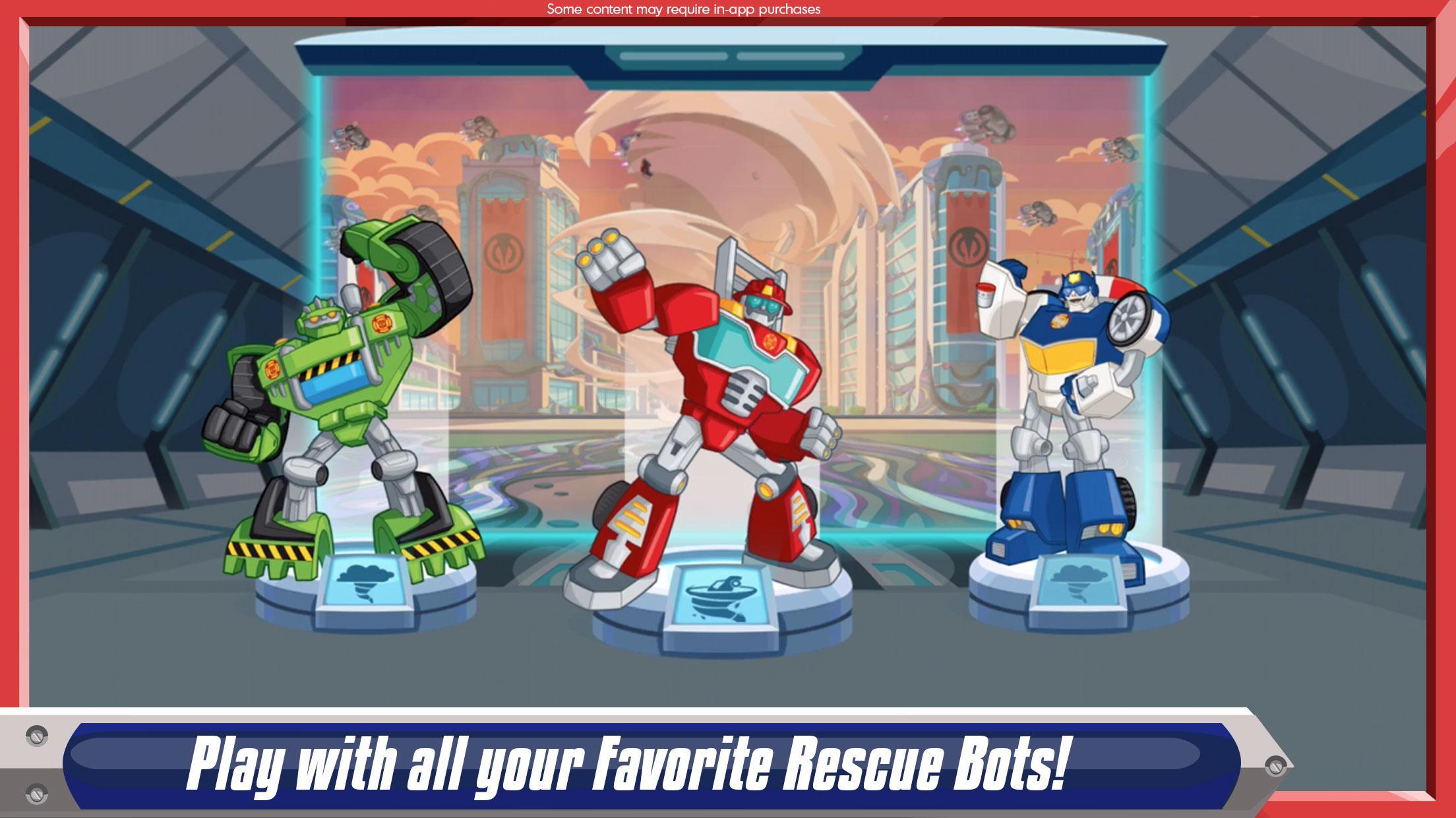 Transformers Rescue Bots: Disaster Dash 1.6 Screenshot 1