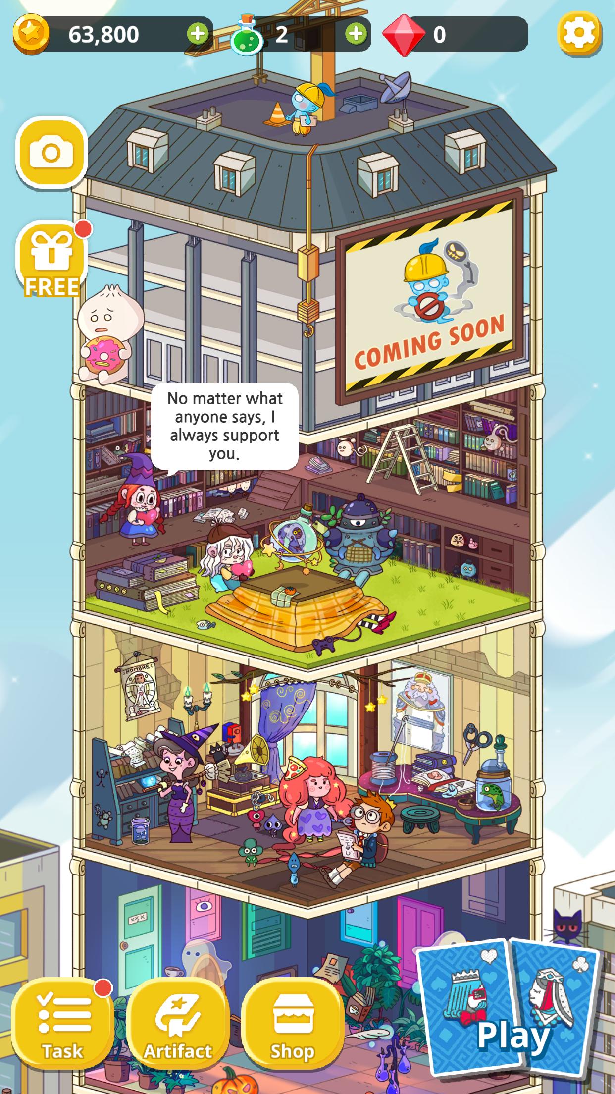 Theme Solitaire Tripeaks Tri Tower: Free card game 1.3.4 Screenshot 16