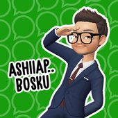 Stiker Cowok Keren WAStickerApps 2021 app icon
