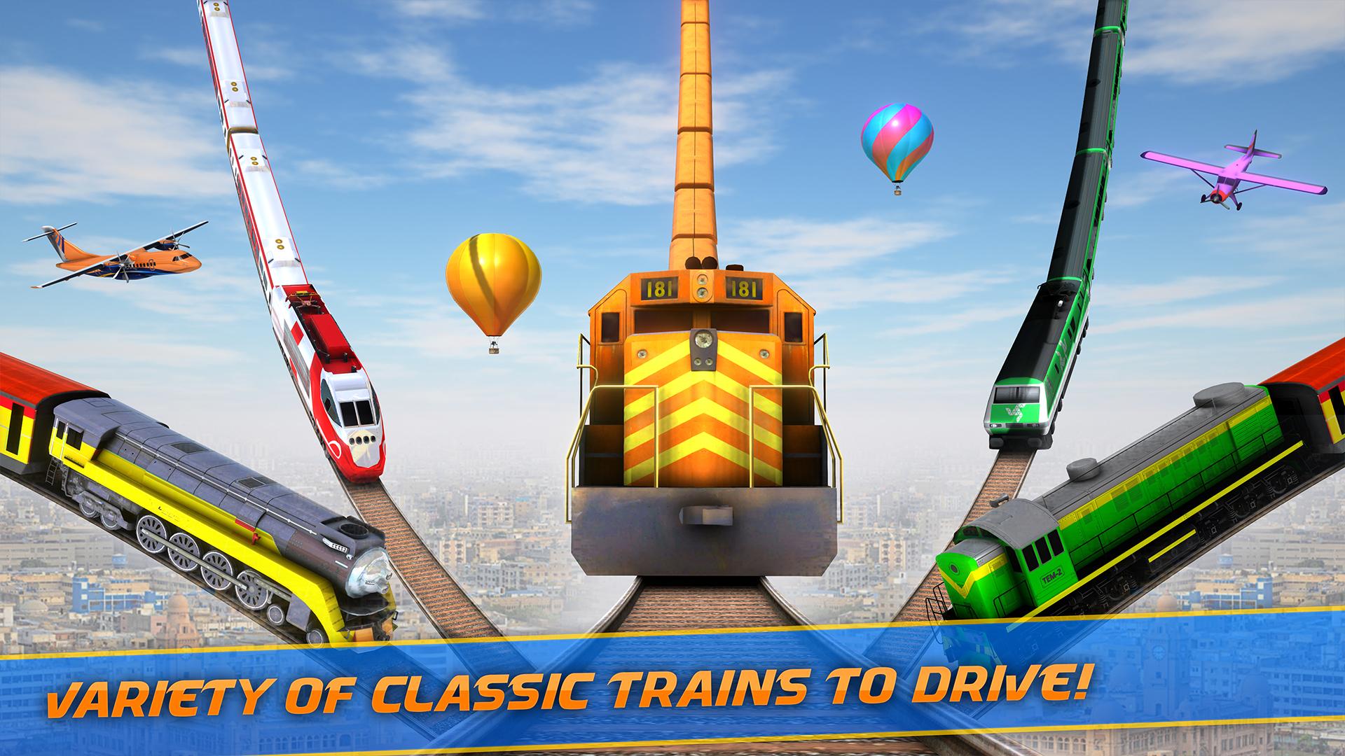 Mega Ramp Train Stunt Game 2.2 Screenshot 10