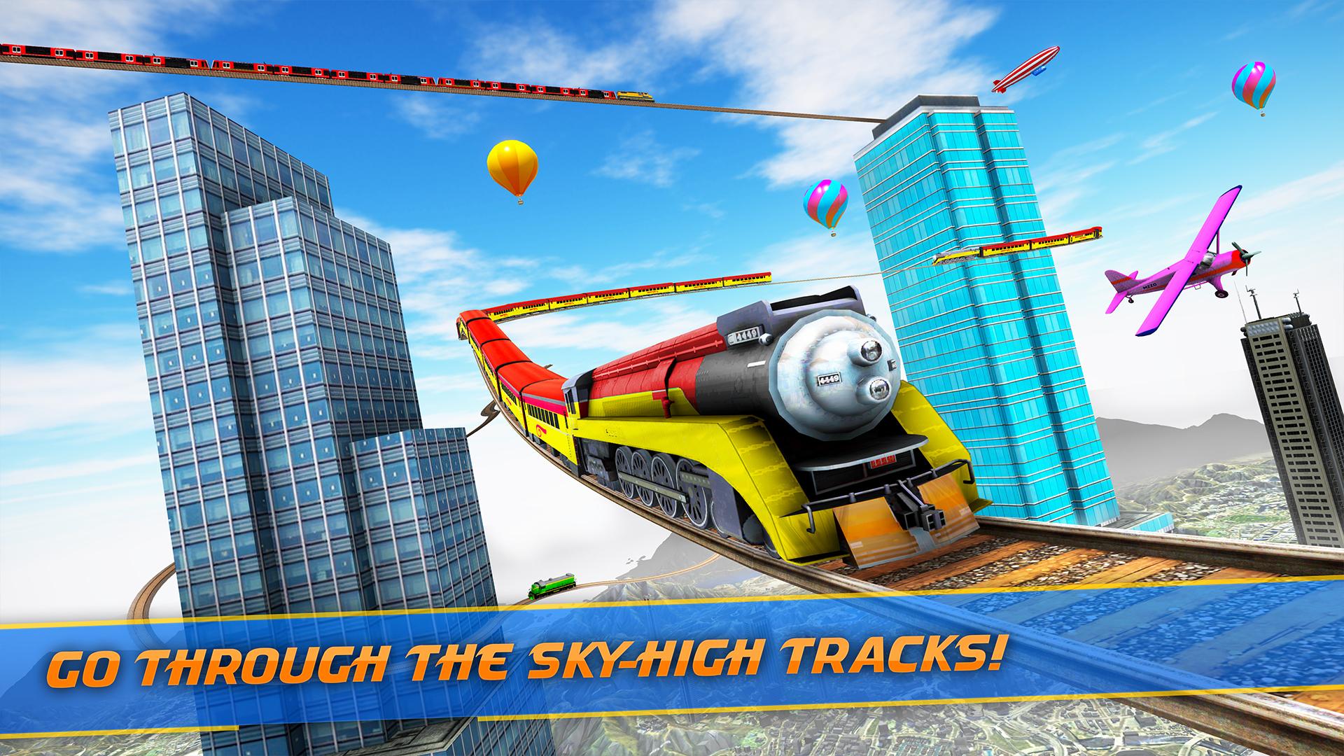 Mega Ramp Train Stunt Game 2.2 Screenshot 14