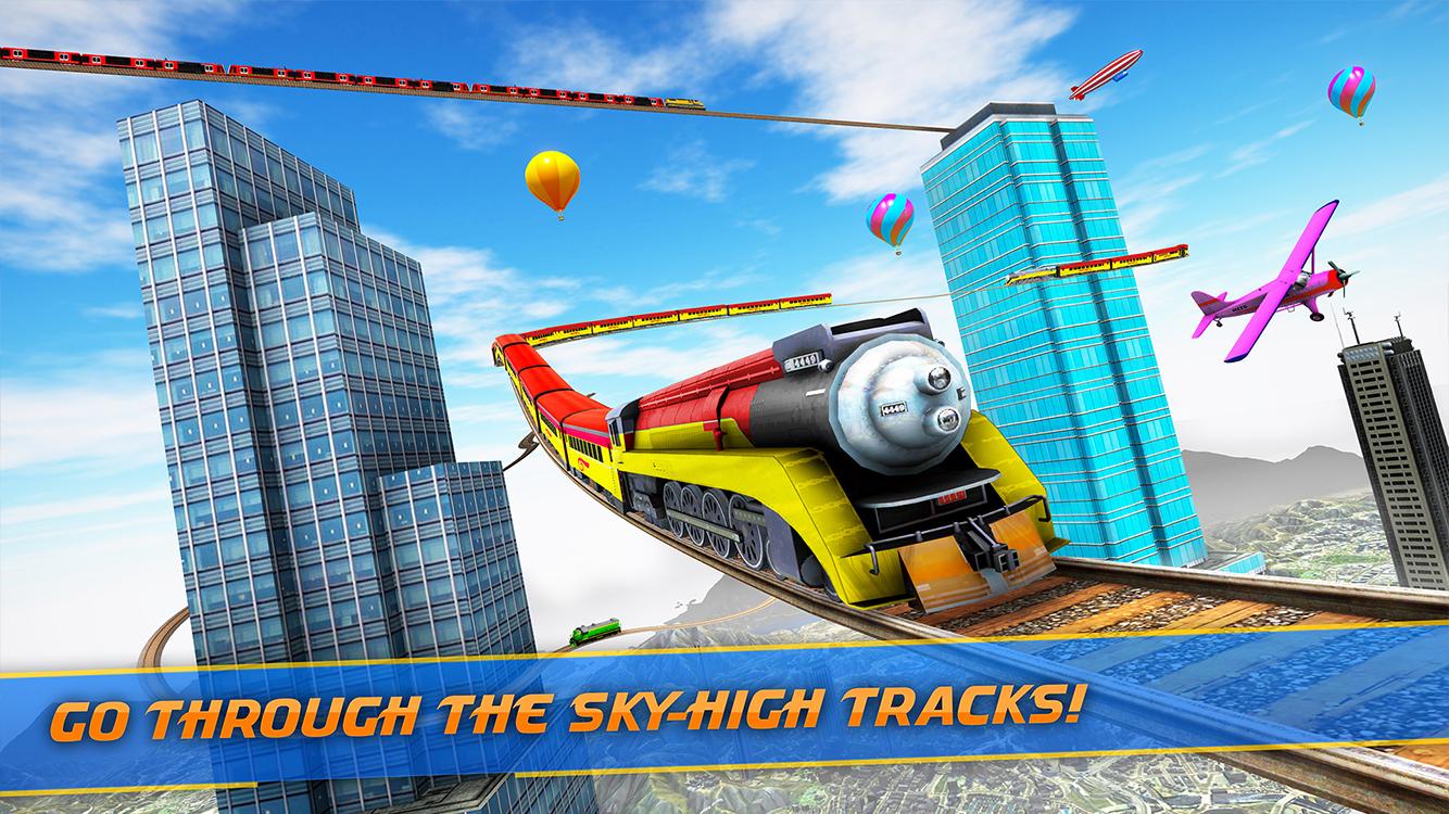 Mega Ramp Train Stunt Game 2.2 Screenshot 4