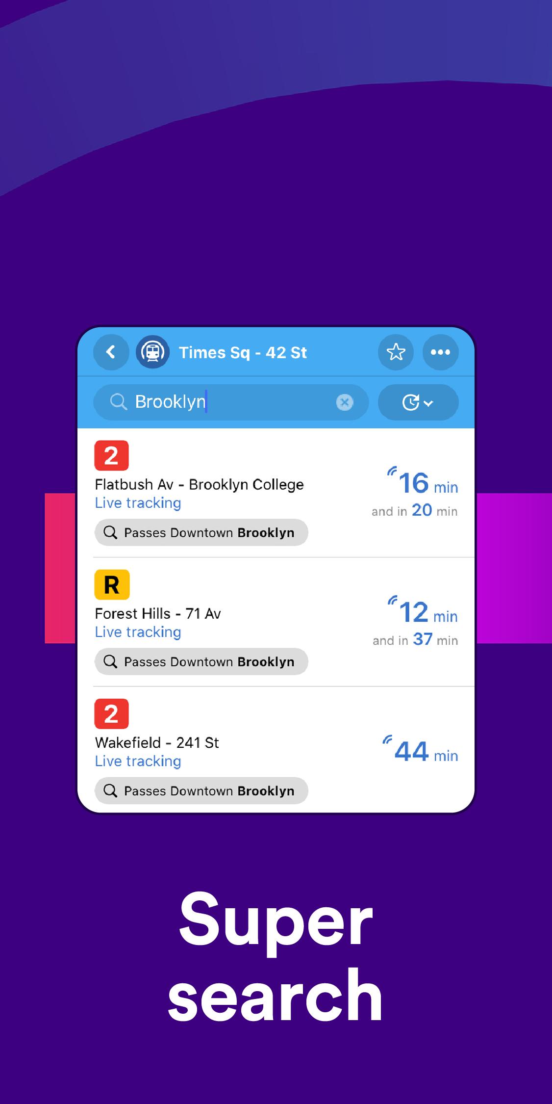 Whiz • Live Transit Times for Subway & Bus 2020.11.9 Screenshot 7