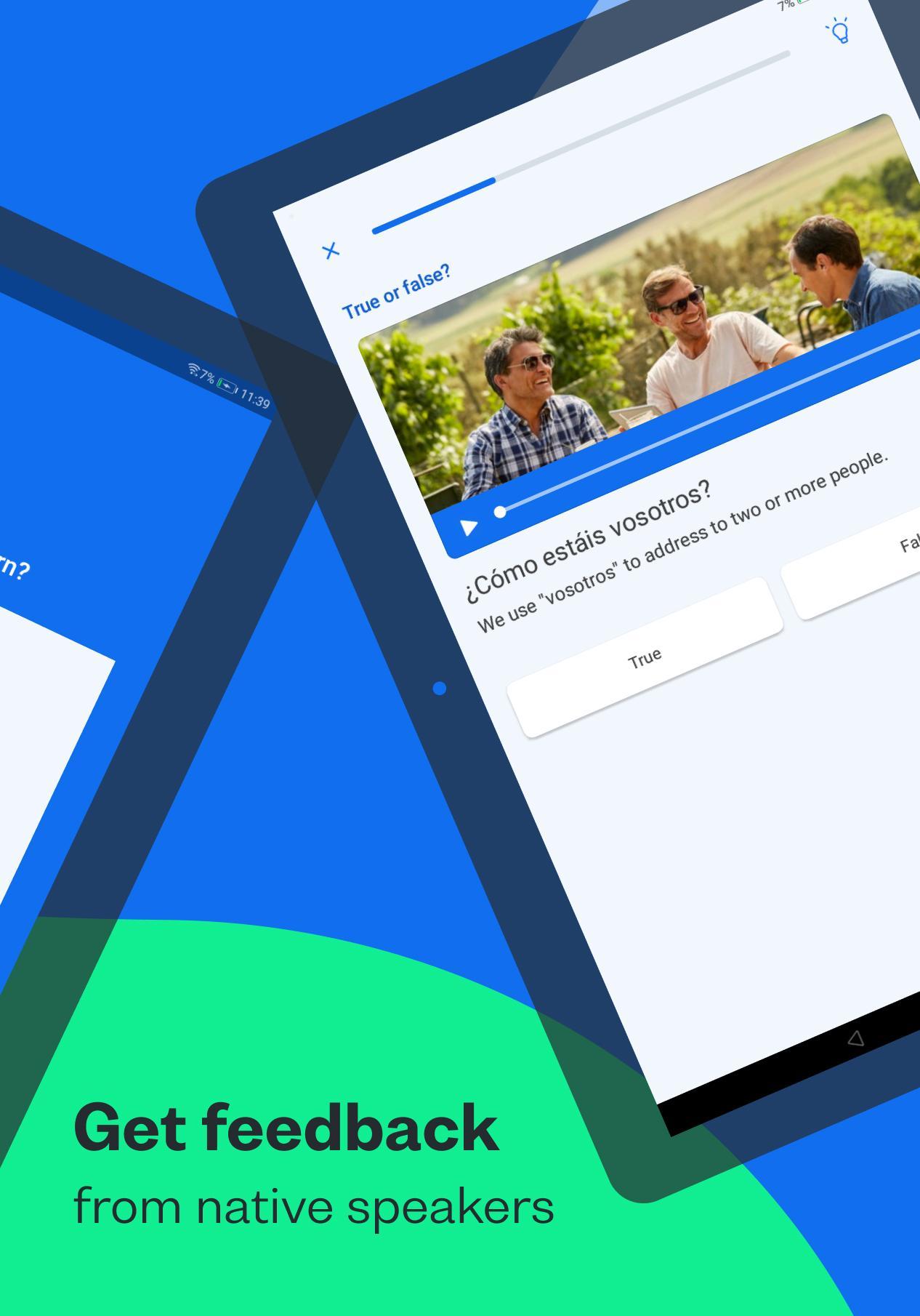 Busuu Learn Spanish Vocabulary & Grammar 21.6.0.362 Screenshot 8