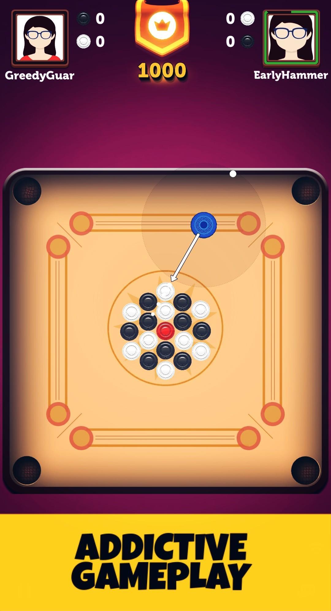 Carrom : Candy Carrom - A Carrom Board Game 4.0.2 Screenshot 1