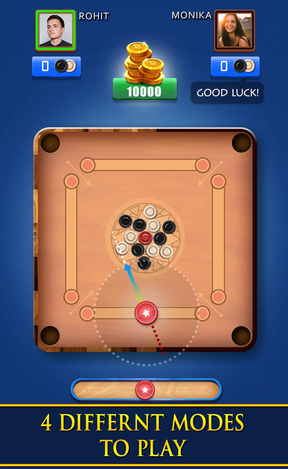 Carrom Royal Multiplayer Carrom Board Pool Game 10.2.9 Screenshot 1