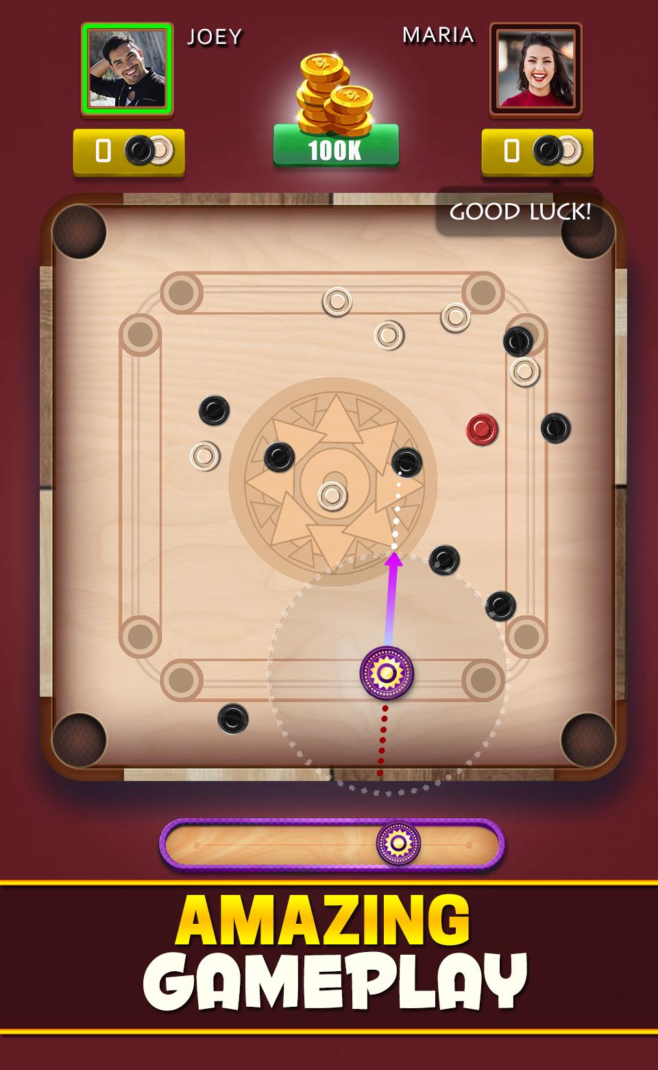 Carrom Club Online : Carrom Board Disc Pool Game 10.3.7 Screenshot 1