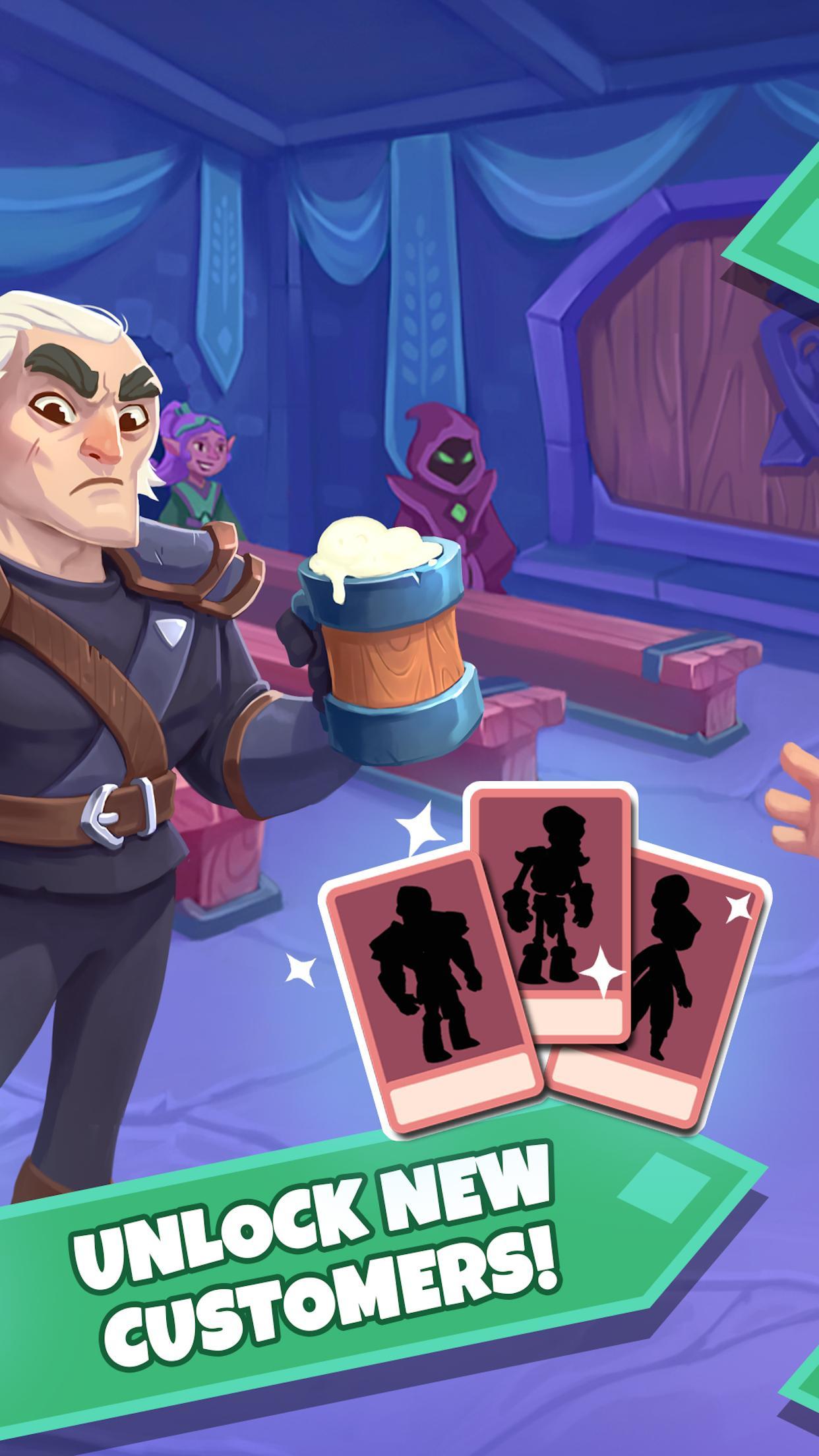 Tap Tap Beer Arcade Fantasy Tavern and Bar Game 0.7.0 Screenshot 2