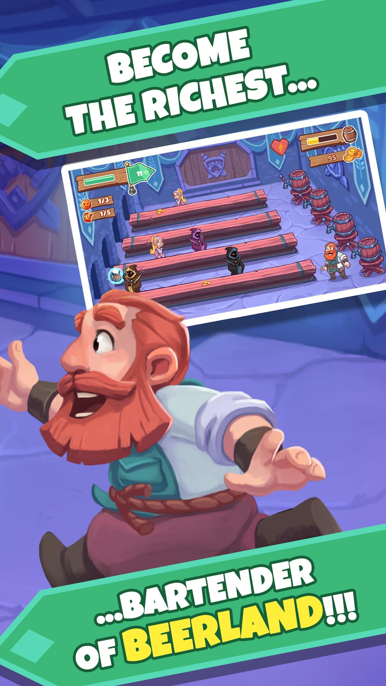 Tap Tap Beer Arcade Fantasy Tavern and Bar Game 0.7.0 Screenshot 3