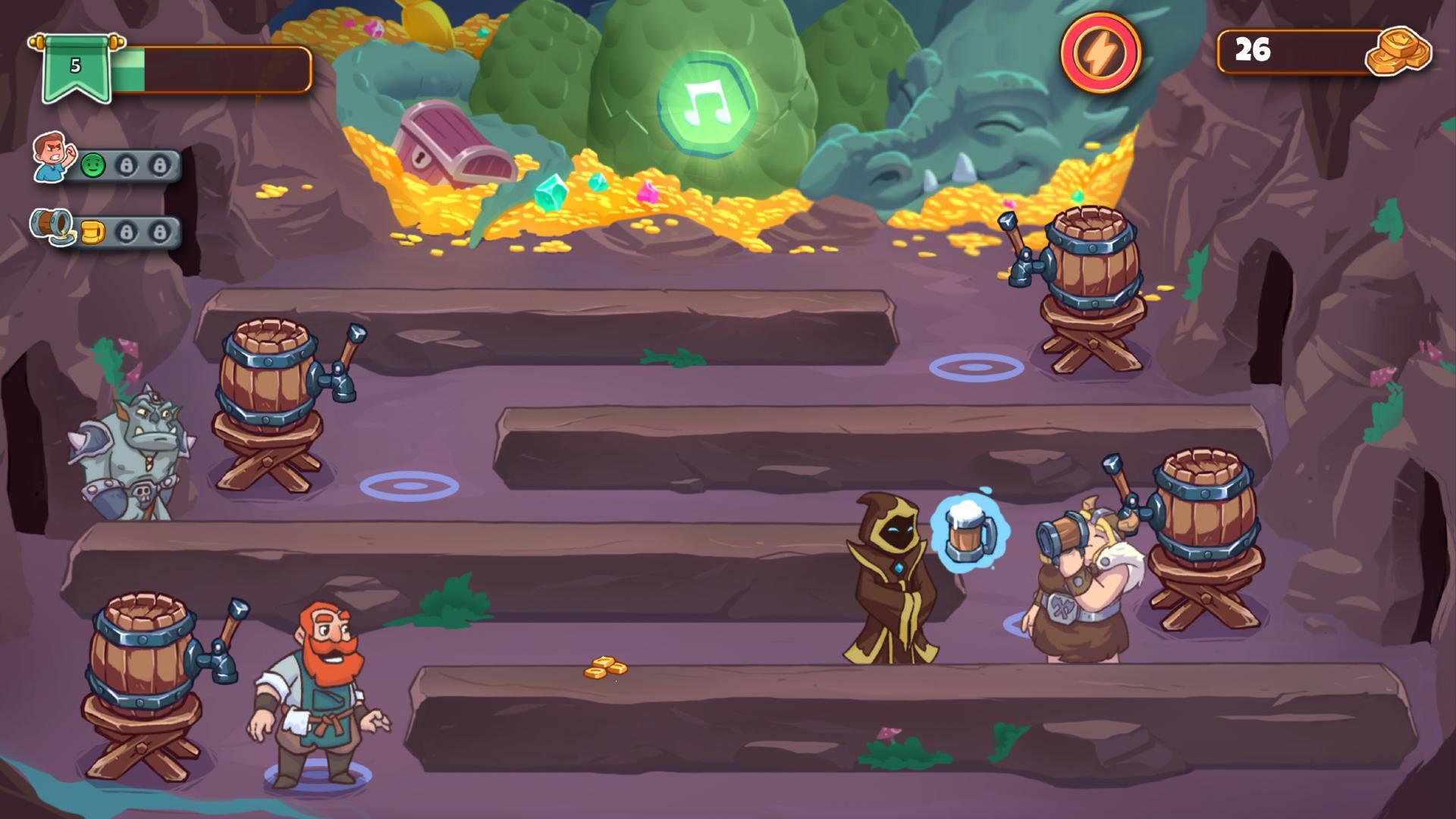 Tap Tap Beer Arcade Fantasy Tavern and Bar Game 0.7.0 Screenshot 4