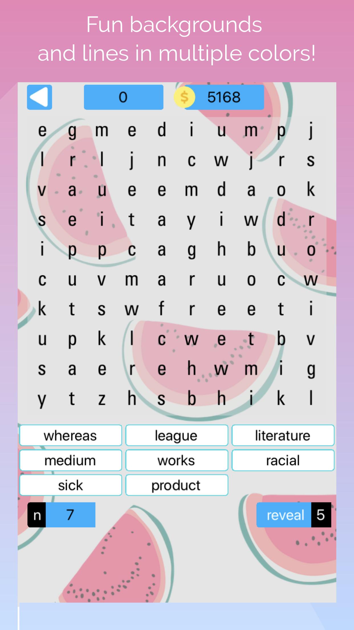 buscando palabras: word-search / sopas de letras 2.12.01 Screenshot 3