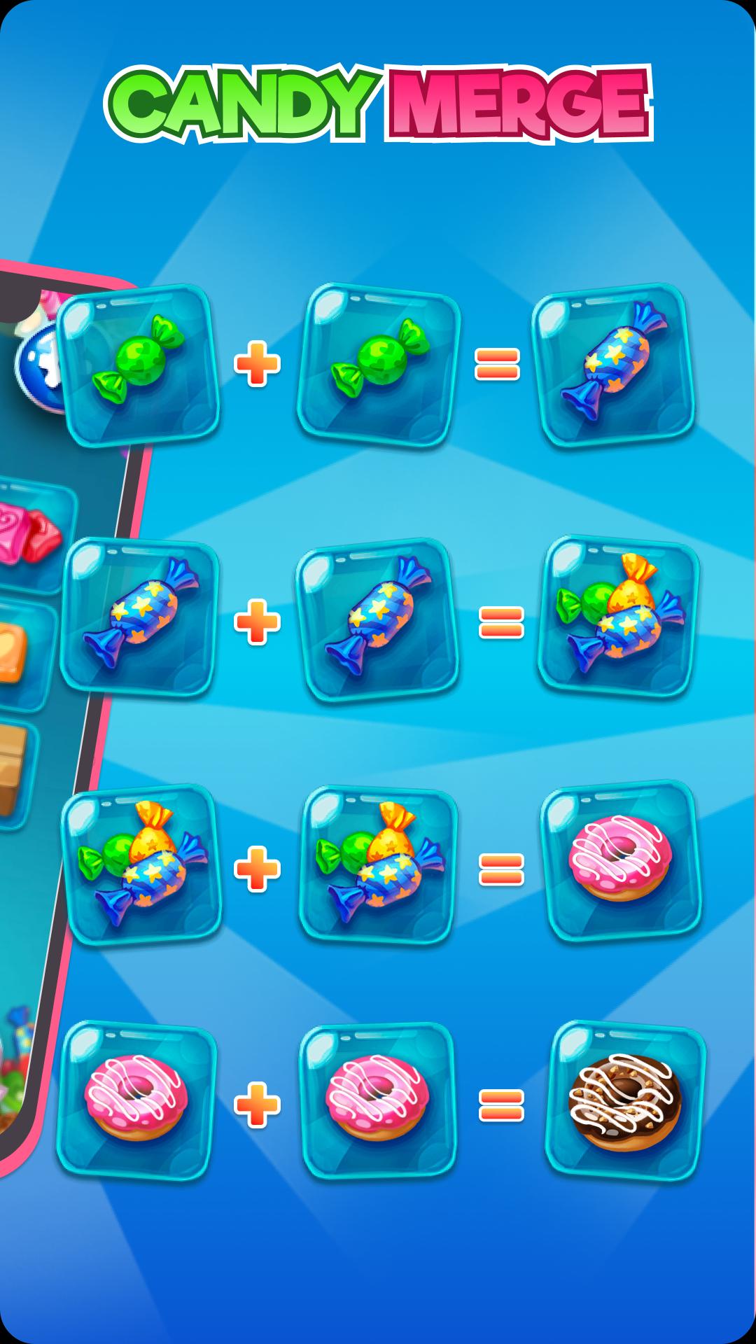 Candy Merge – Merge Candies. Have fun. 1.2.0 Screenshot 2