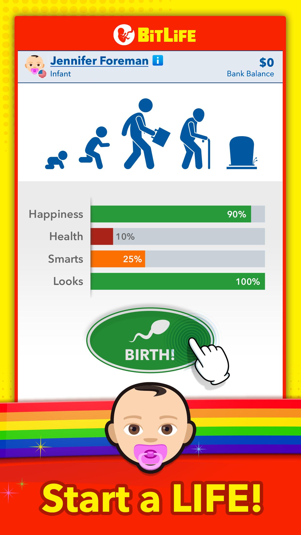 BitLife Life Simulator 1.34.1 Screenshot 1